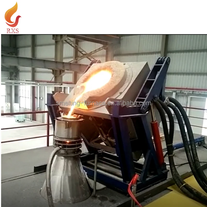 RXS High-quality small aluminum induction arc smelting furnace for producing ferroalloys and steel industrial electric furnaces