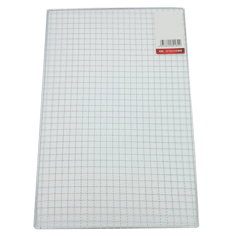 Термостойкая проволочная сетка для барбекю, металлическая ОБЖИМНАЯ сетка для гриля, для жарки на улице