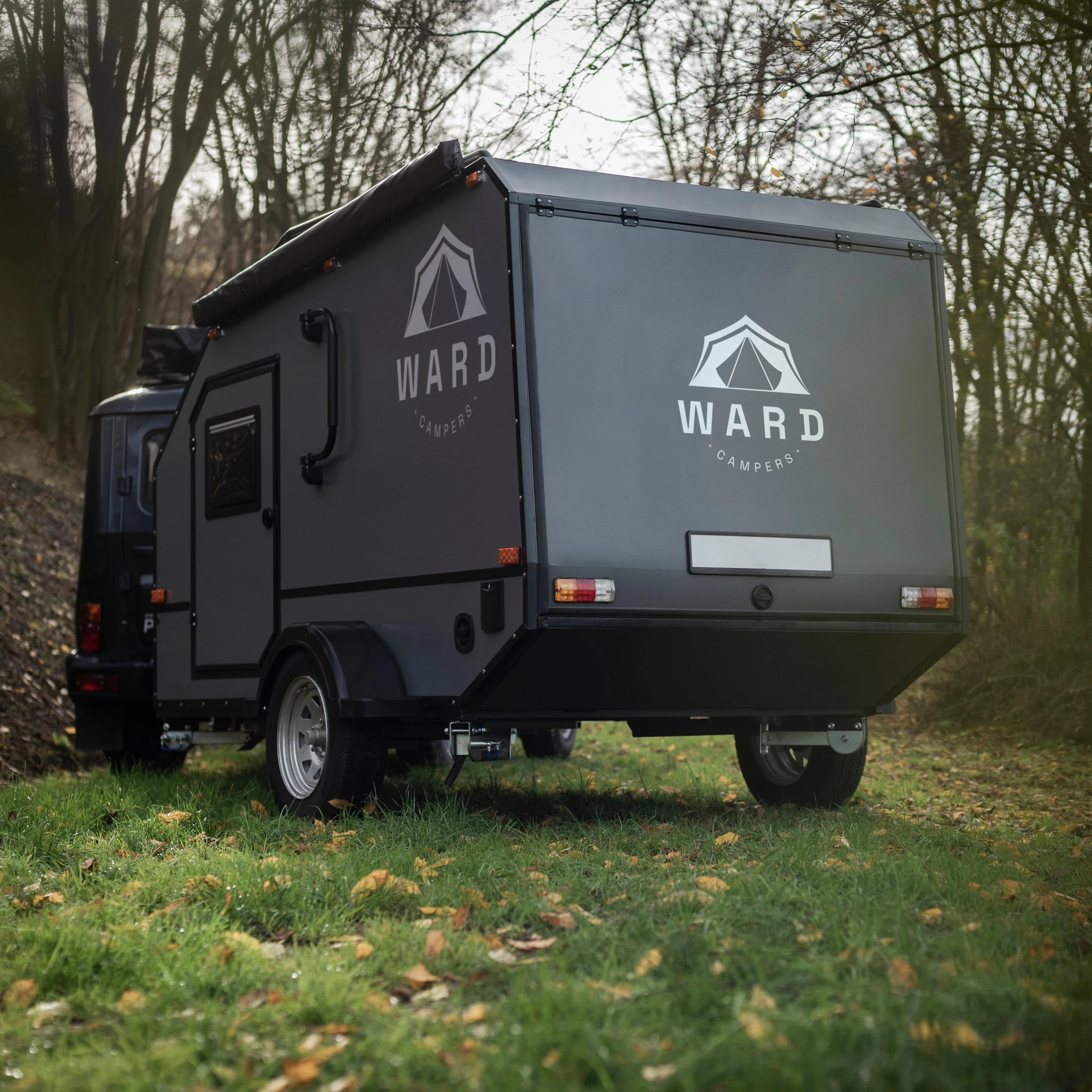 WARD WD-02 flat pack camper trailer made by Full 6061 Aluminium Alloy allroad caravan with airstream caravan for sale