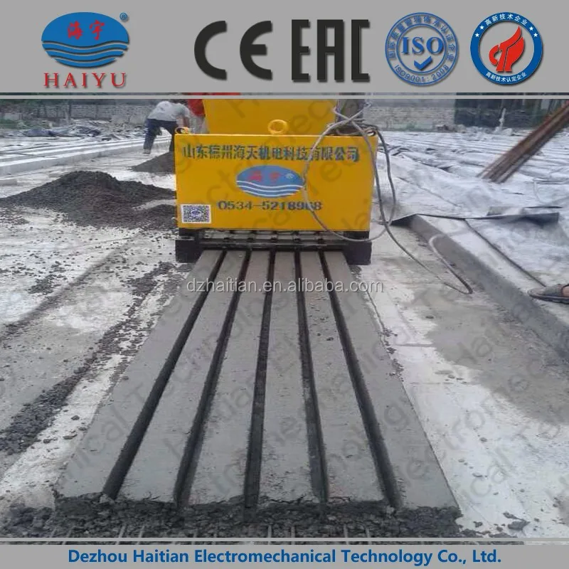 Prestressed concrete Lintel machine 75x110