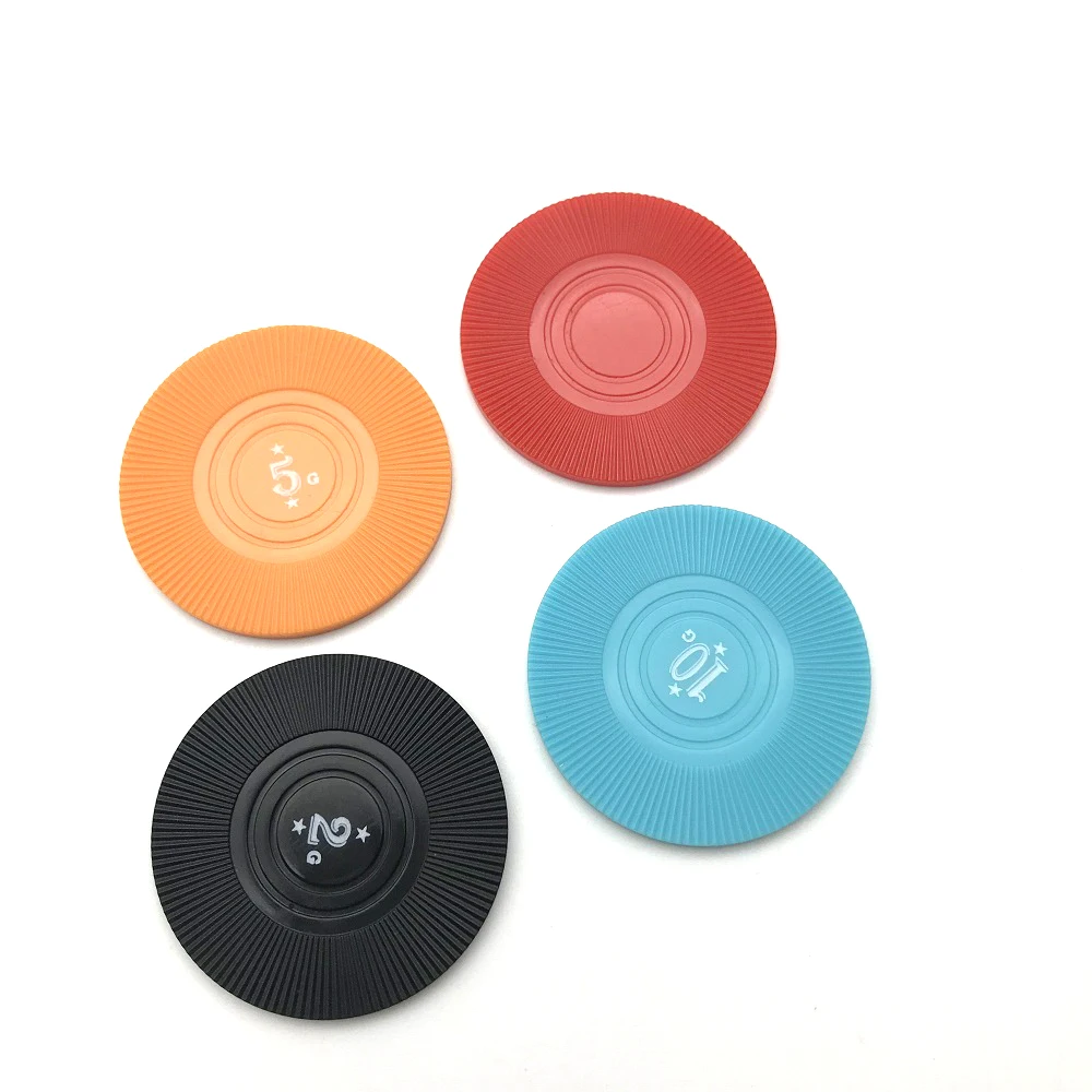 Custom Printed Plastic/Acrylic/Resin Poker Chips Set Pokerchips Token Board Game Counters Accessories