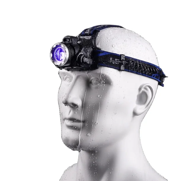 AL  2024 IR Sensor Headlight USB Rechargeable V6/L2/T6 Induction LED Headlamp Fishing Head Light Lamp Lantern