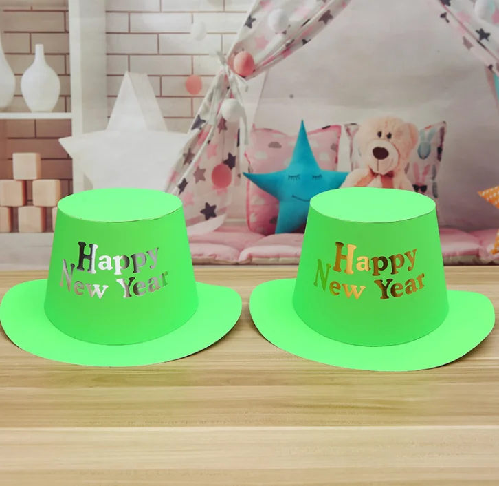 Лидер продаж 2019 года, индивидуальные рекламные многоцветные бумажные шляпы для новогодней вечеринки