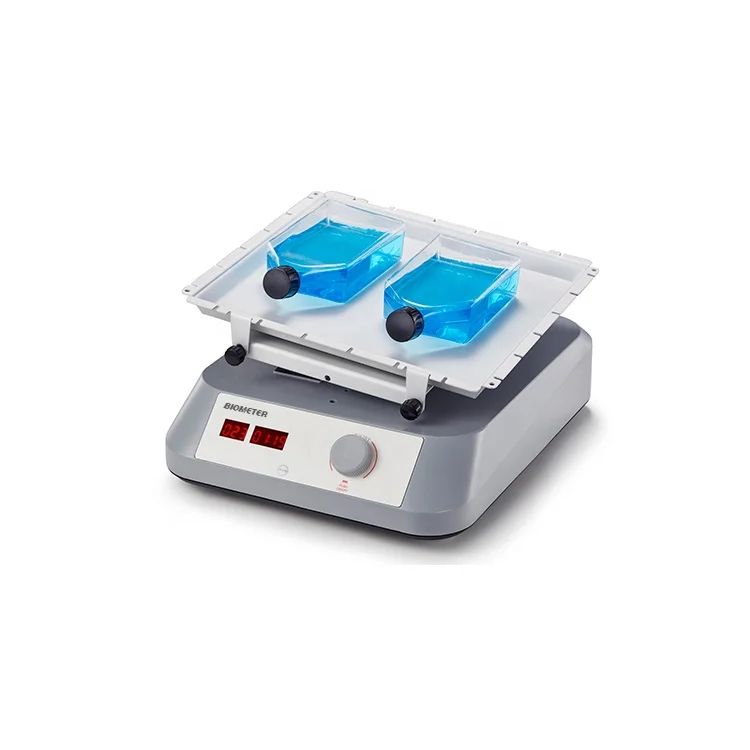 BIOMETER 10-80rpm Double LED Lab portable medical shaker machine electric LED digital 3D Shaker