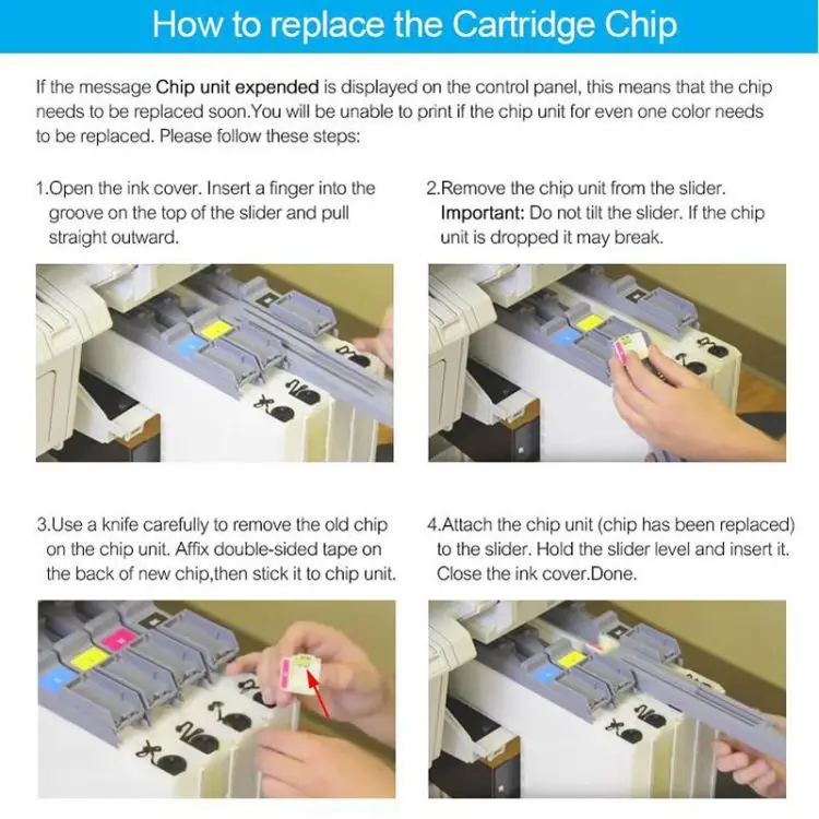 T46C Chip T46C8 T46C2 T46C3 T46C4 One Time Chip for Eps F6370 F9470 F9470H Printer T46C Chip