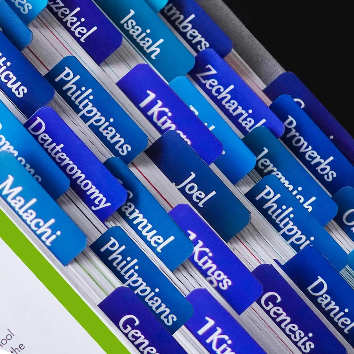 Bible Tabs for Women and Men, Easy to Remove & Read Bible Book Tabs for Study Bible, Index Tabs for Old and New Testament