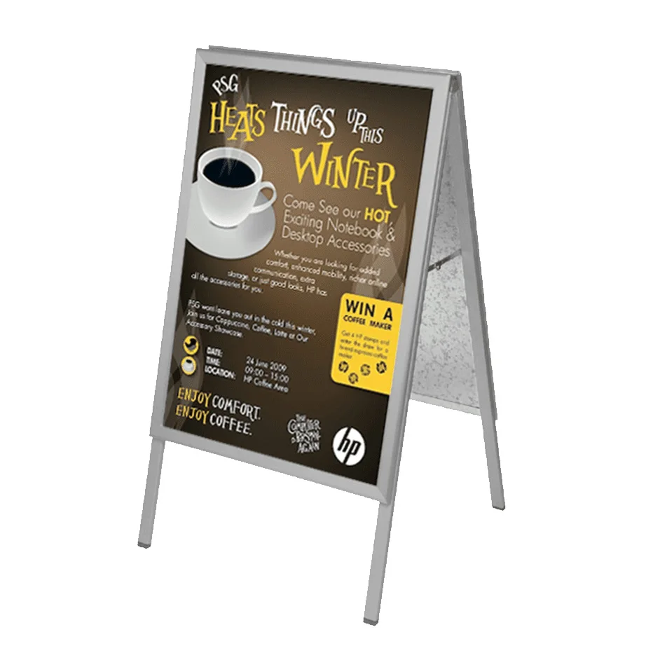 Wholesale A Board Pavement Sidewalk Signs Poster Stand