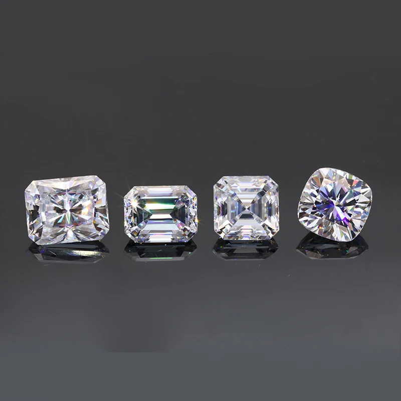 Lab Grown Diamond VVS1 Clarity CVD Radiant Cut Diamond White Color HPHT 2.01Ct D Color IGI Certified Synthetic Loose Diamond