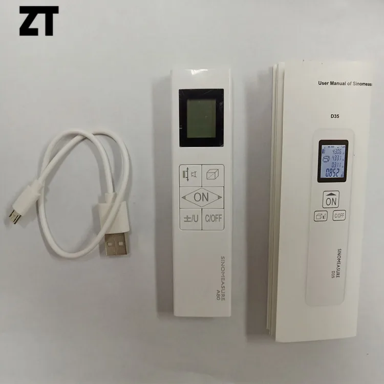 JRTMFG Two Way Multifunctional Measurement Tool 262 Feet Bilateral Lazer with Real Time Measuring Laser Range Finder