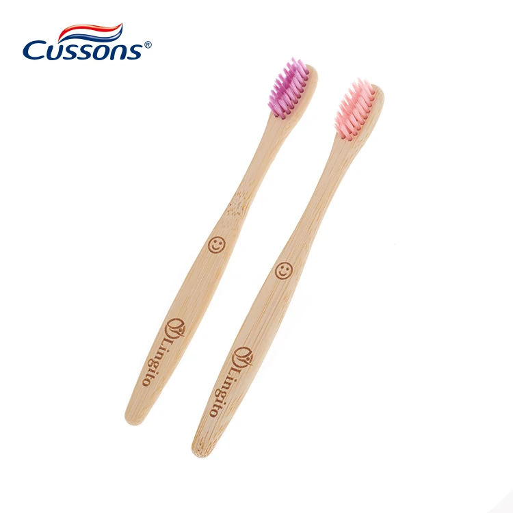 Top Quality 100% Biodegradable Charcoal Bristle CE Approved Natural Bamboo Toothbrush with Small  Brush Head