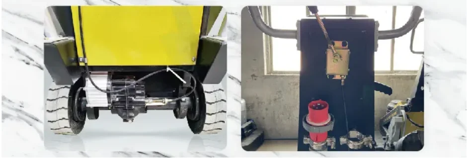 factory  price terrace grinding machine concrete 700 d  220v /380v floor grinder and epoxy floor grinding machine