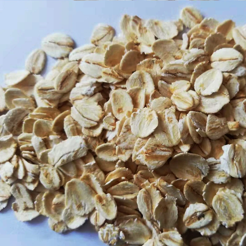 
rolled oats flake instant breakfast eaten directly after being mixed with boiling water 