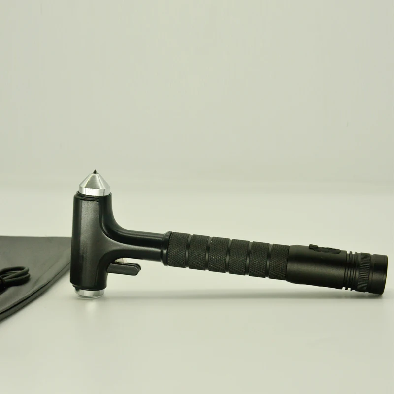 3 in 1 Metal Safety Hammer fire Escape Emergency Hammer Seat Belt Cutter Window Breaker Car Rescue Tool Glass breaker for car