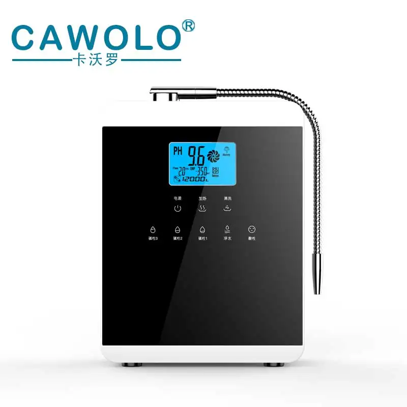 11 Plates Platinum coating japan ionizer alkaline water machine kangen water