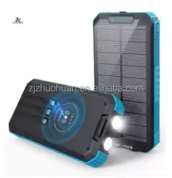 High Quality 20000mAh Solar Emergency Supply With LED Dual USB Ports Banks Anker Magnetic Power Bank