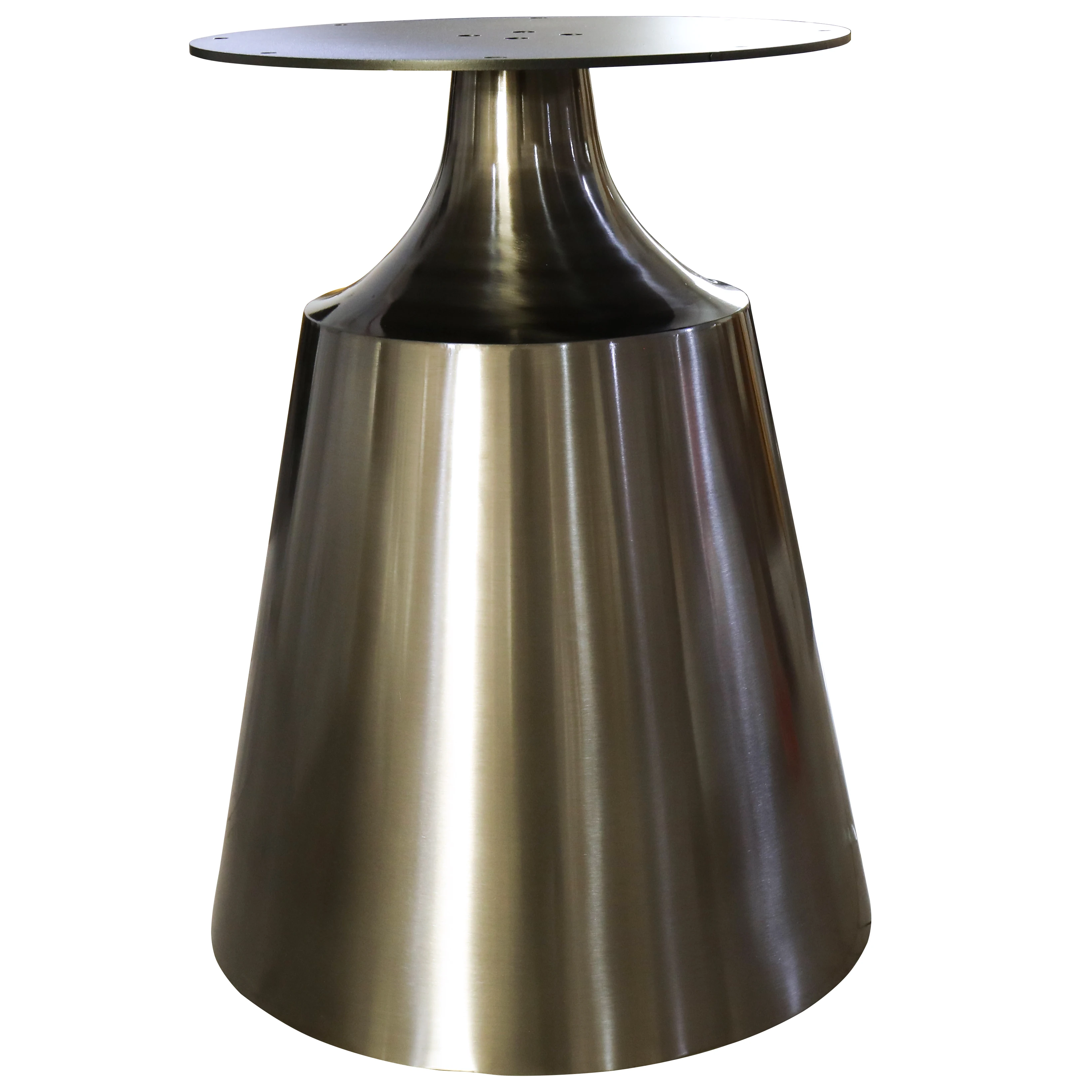 High quality guangdong billiards stainless steel dining table base for glass top
