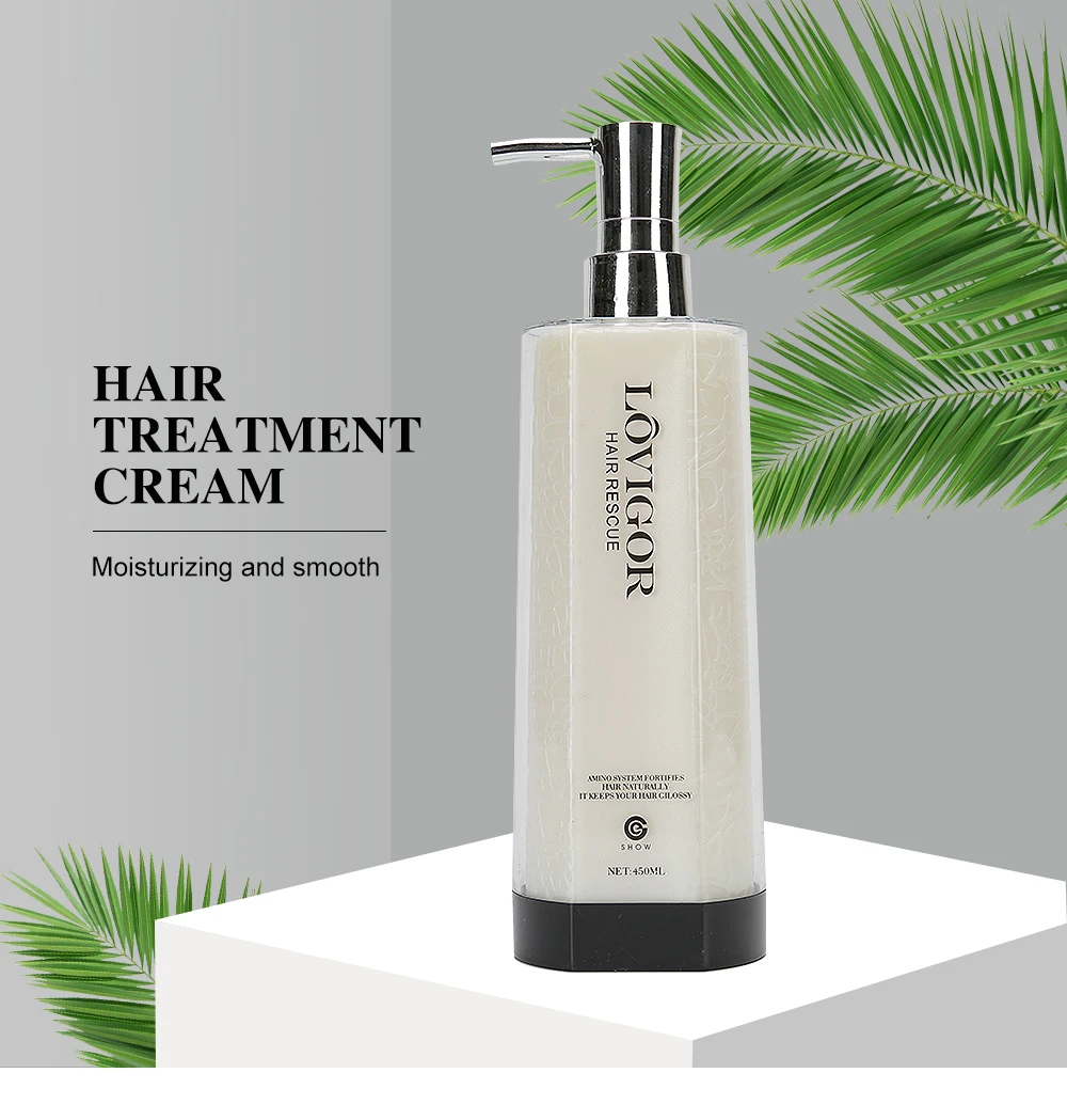 Nature ingredients effectively eliminate dandruff and prevent itching keep hair clean and smooth treatment cream
