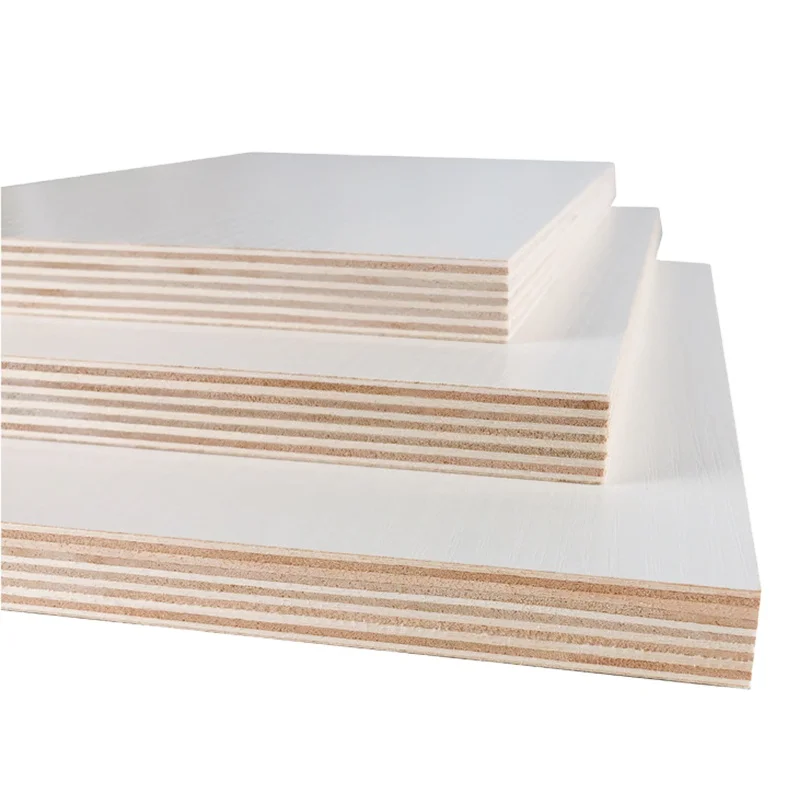 good quality 18mm melamine plywood for closet restaurant cloakroom laminated plywood board for household furniture
