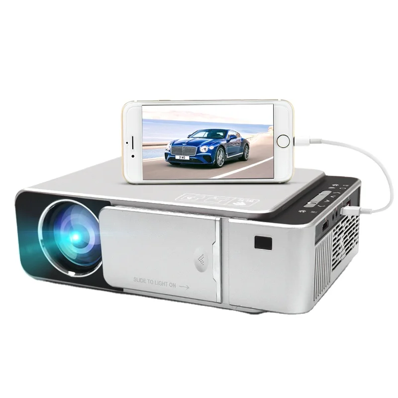 TouYinger T6 Portable HD LED Projector ( Android Wifi Optional ) Video Beamer Support 4K Full HD 1080p Home Theater Cinema