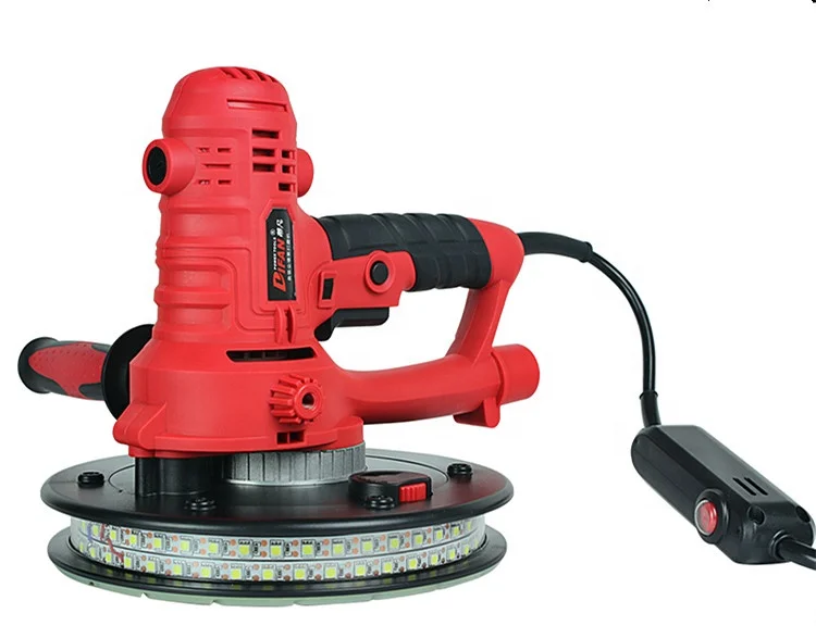 
Handheld Electric Surface ConcreteWall and Ceiling Sander Drywall LED light Wall Putty Polisher Wall Grinding Machine 