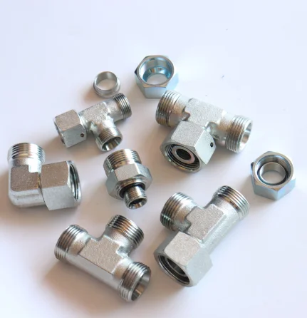 Good quality low price Hydraulic hammer pipeline parts Hydraulic tee transition joint Excavator spare parts