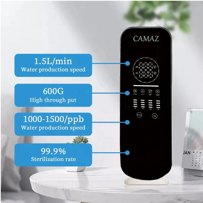 Home Ro filter System Portable Reverse Osmosis Alkaline Ro Filter Purifier 4 Stage Temperature Water Dispenser