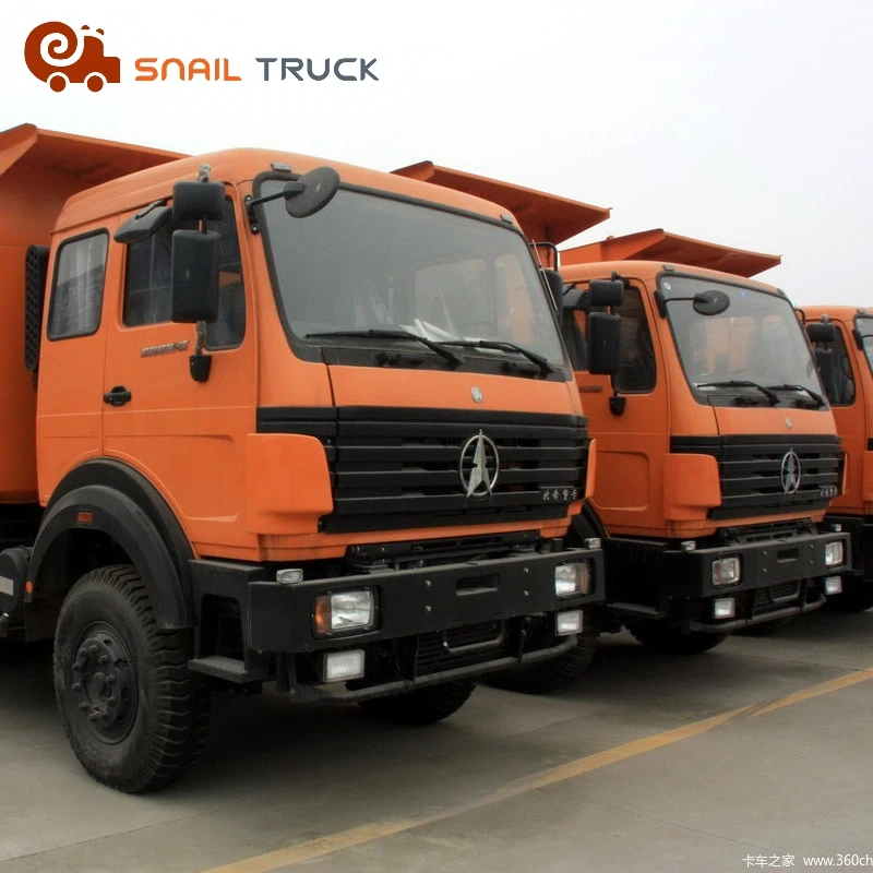 Professional Sales Team Touch Screen Equipped Beiben 6x4 Dump Truck 375hp Truck For Sales