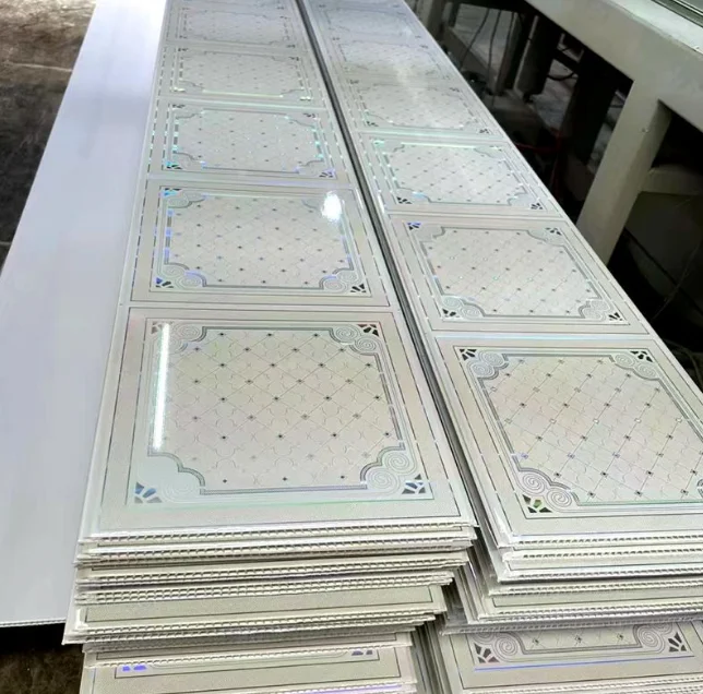 pvc ceiling panel square board ceiling board 60*60 plastic gusset ceiling