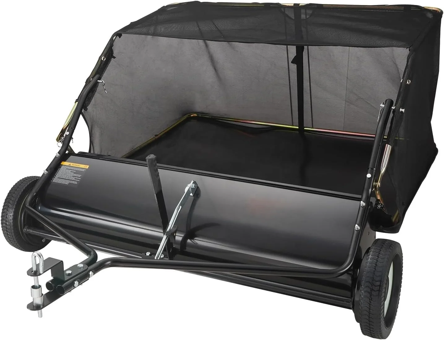 42-inch Tow Behind Lawn Sweeper for Garden Tractor