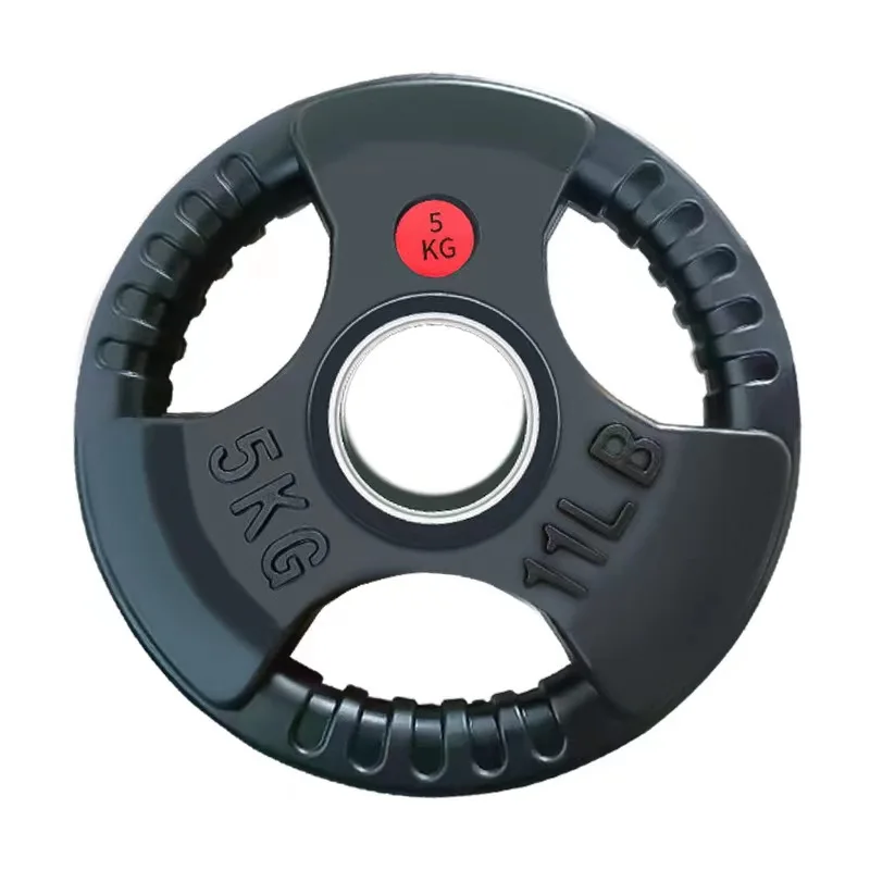 TELLUS Hot Sale Weight Lifting Barbell Gym Equipment Grip Plate Discs Bumper Plate Weight Plate For Home Gym