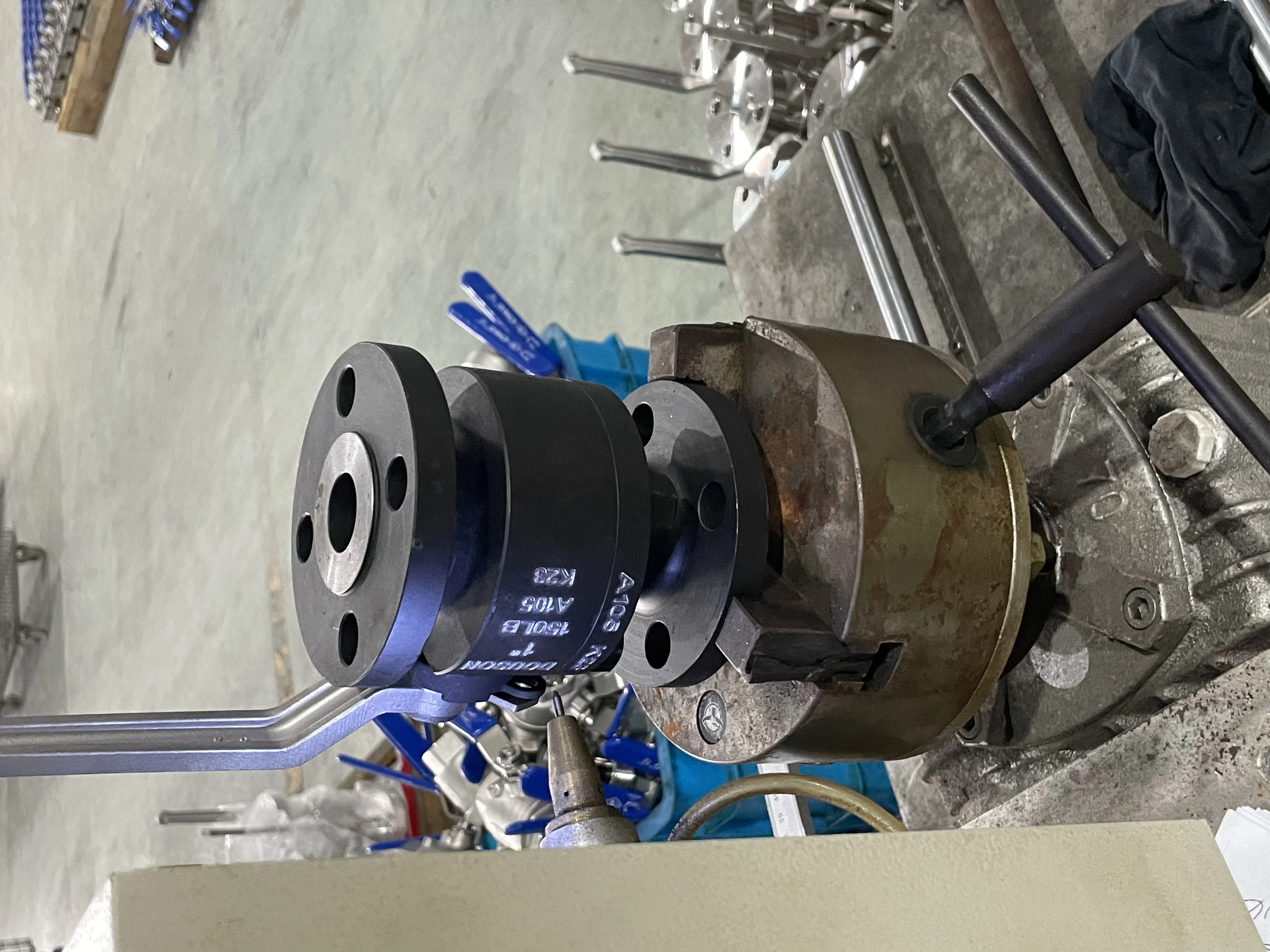 Горячая распродажа 3 шт. ковки высокого давления API 598 6D 2500LBS A105 F51 F53 F55 плавающий шаровой клапан