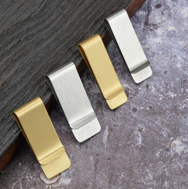 Металлический зажим для банкнот на заказ/зажим для банкнот из нержавеющей стали