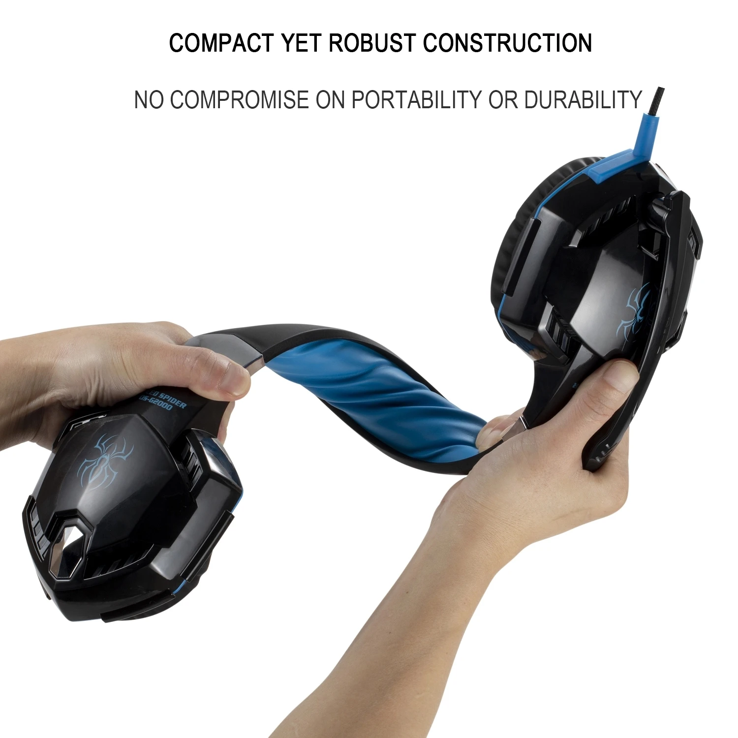
New Arrival On Ear Wired Headphone Stereo Sound Big Gamer Headset G2000 Gaming Headset for xbox 