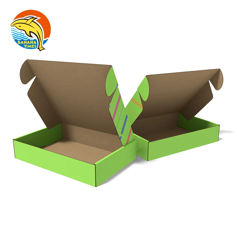 Custom gold logo printing mail box Wholesale price paper shipping master box wholesale