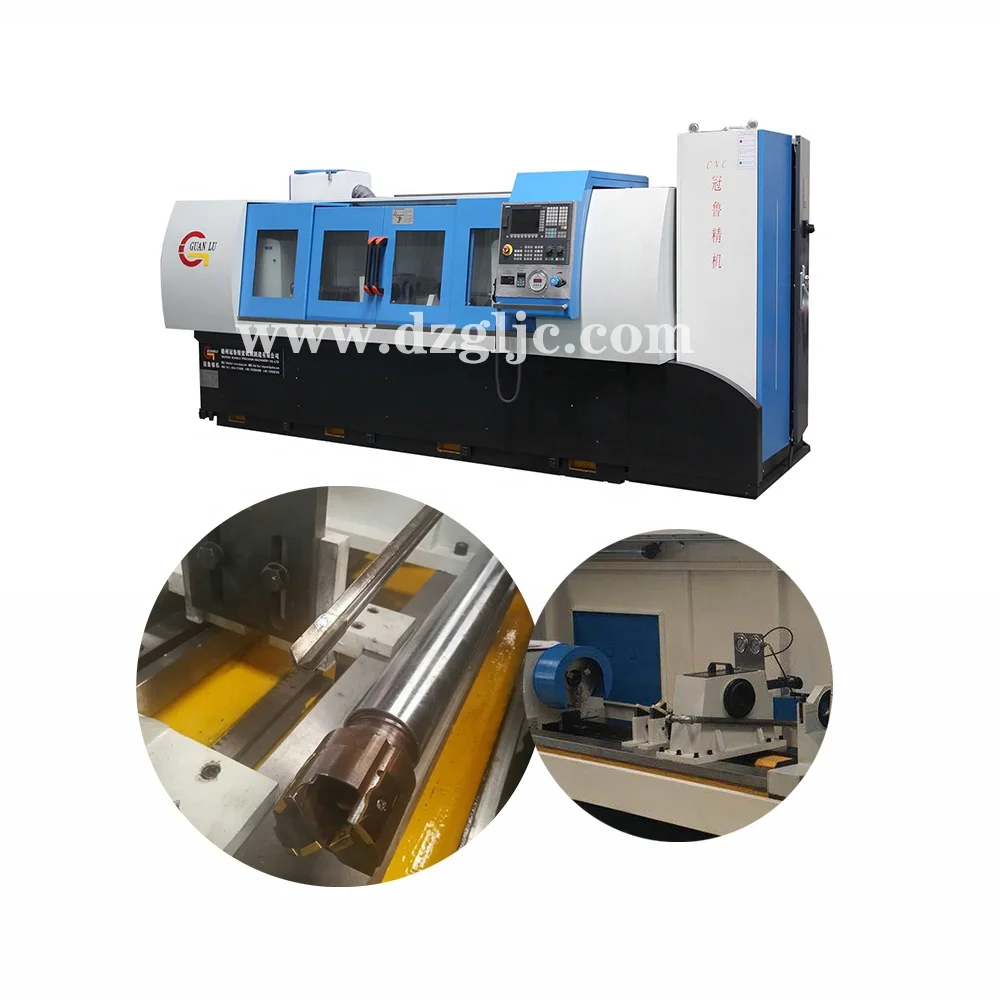 BTA and gundrilling combined machine in double spindle structure