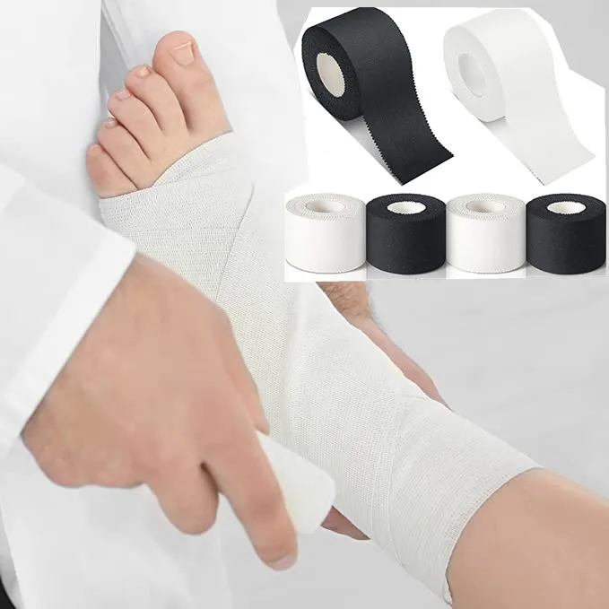 gymnastics 100% Cotton Zinc Oxide Tape Wrist Support Boxing Sports Tape Athletes Sports Bandage