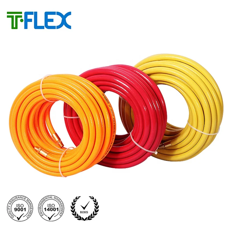 Wholesale THA-10050 Rubber and PVC Hybrid air hose