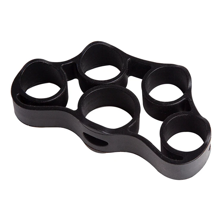 Fast shipment hand gripper silicone bracelet finger training acupuncture massage finger rings,finger ring gymnastics hand grip