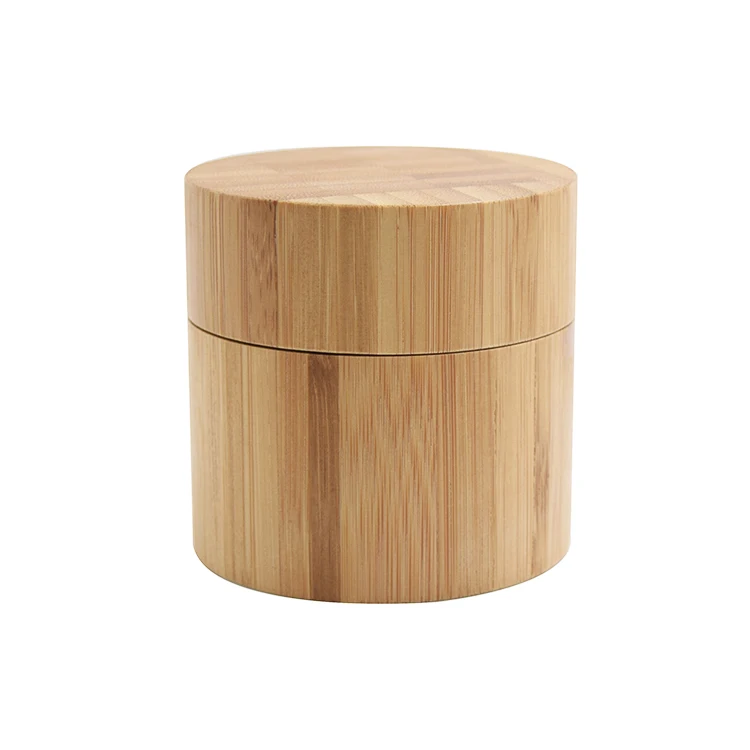 2023 new fashion big volume 100g 150g 200g body scrubs glass bath salt packaging in bamboo containers with bamboo lid