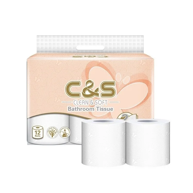 Factory Supply Rapid Dissolving 2 Ply Jumbo Roll Paper Dust Free Toilet Paper Tissue