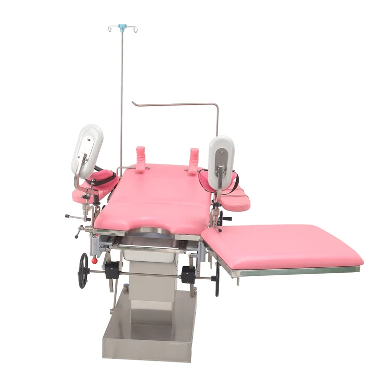 BT-OE023 Manual hydraulic obstetric examination bed gyno table obstetric and gynecology table