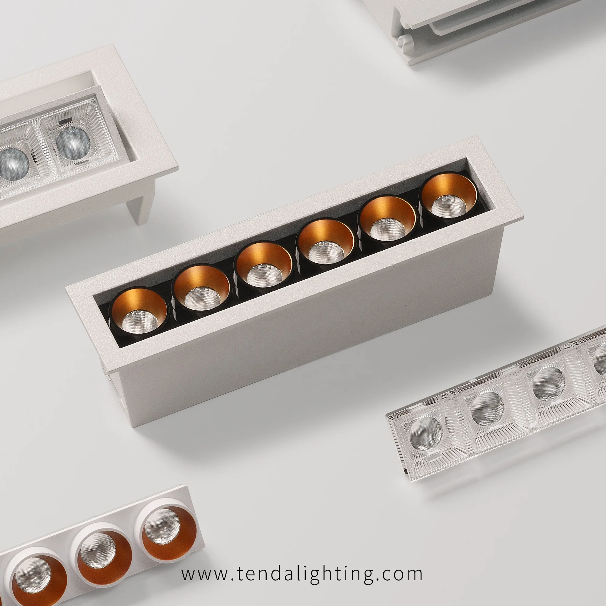 recessed linear led spotlight with anti glare lens led recessed linear light led down light