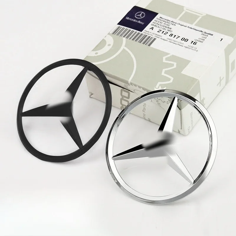 Блеск для задней крышки багажника черный хром подходит Mercedes A C E GLA CLA C200 E300L level