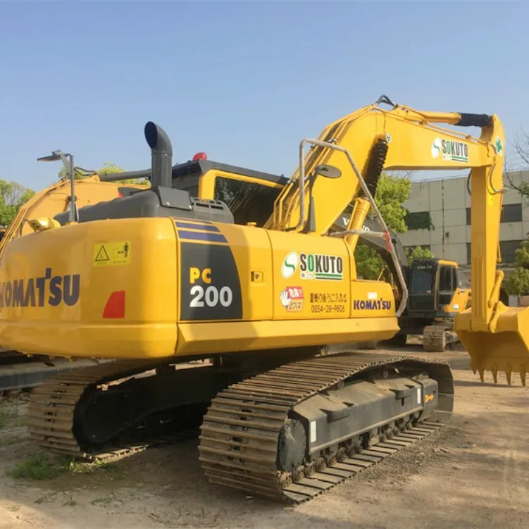 2022 Japan made Komatsu 200-8 used excavators, original imported and Hyundai 200/220, Hitachi 200, Volvo 200 and others