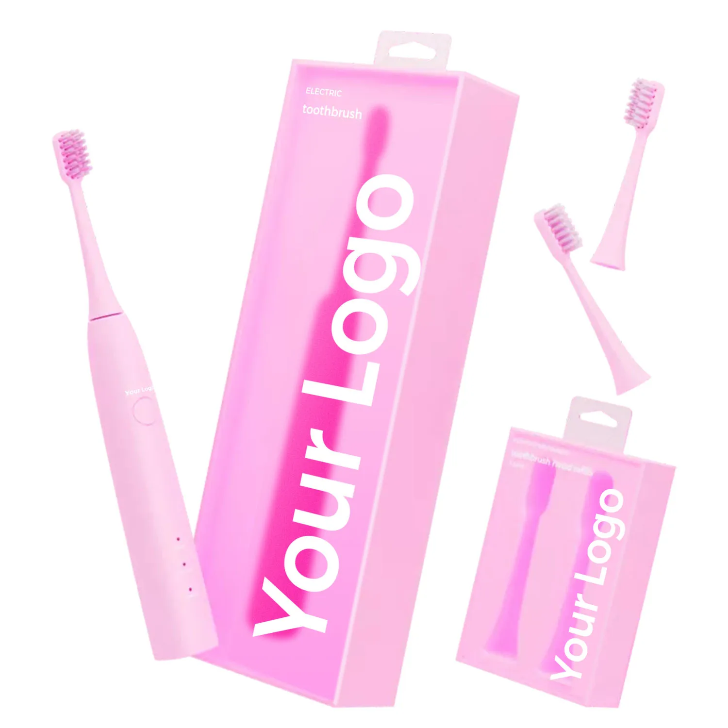 Wholesale Factory Customized  Rechargeable  Electric Toothbrush With 3 Brushing Modes