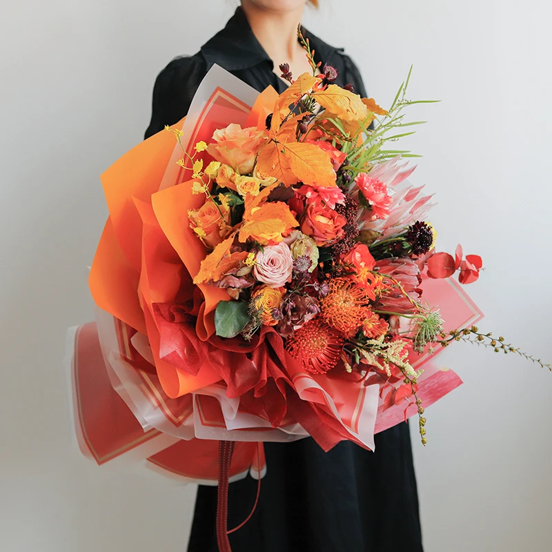 Wholesale Colorful Arts Crafts Gift Wrap Wrapping Paper for matte flower packing paper