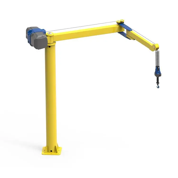 Electric knuckle arm crane  industrial zero gravity lifting Fixed  Electric Folding Jib Crane
