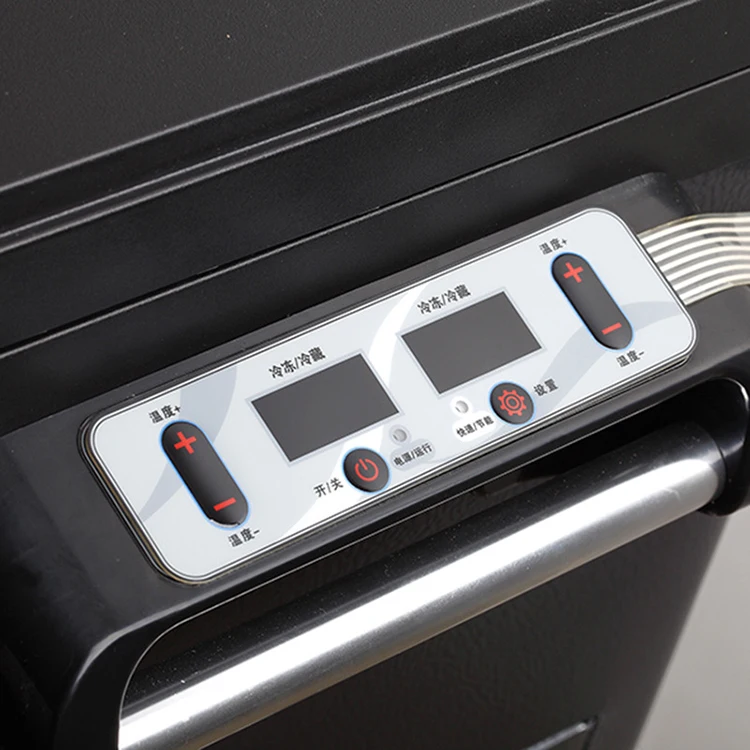 50lt кулер Солнечный «Холодное сердце» холодильник 12v морозильник мини автомобиль портативный холодильник для автомобиля