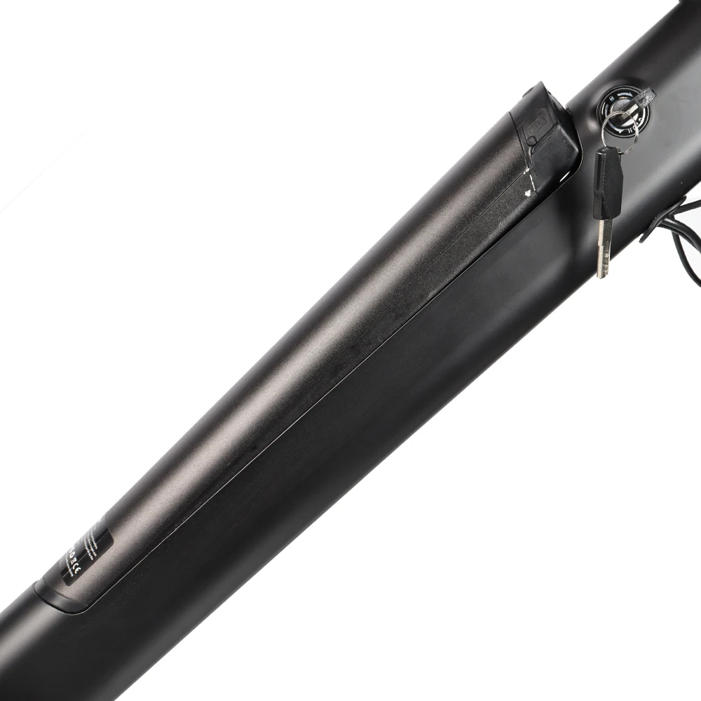 Black 250w 7 speed scooter aluminum alloy hydraulic medium shock absorption 700C electric city hybrid bike