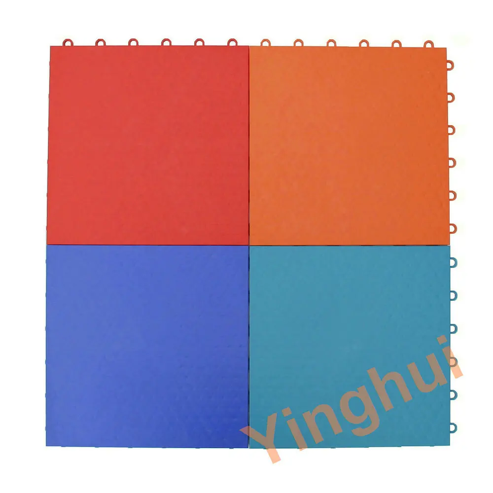 I-01 Indoor Modular Synthetic Floor Football Futsal Court Sports Stadium Venues Flooring Solid Surface Supplier